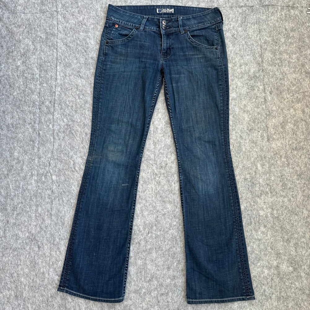 Y2K Flap Pocket HUDSON Bootcut Jeans Made in Los Angeles USA Size 28